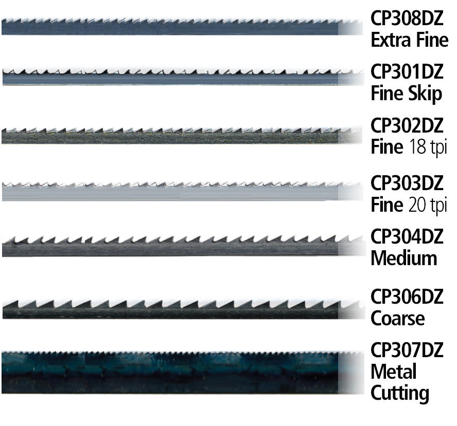 10Pk coping saw blades 170mm 14Tpi 