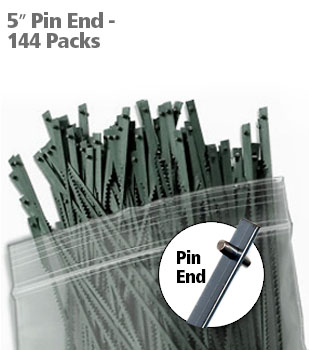 Pegas 3 inch Pinned Scroll Saw Blades 15/18/25 tpi SWISS MADE Package 6/12 pcs 