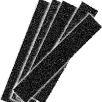 Lumberton 1/2” X 8” Sanding Detailer Kit – 3 Sticks With 80/120/320 Grit Belts, Hexagonal Pencil-Type